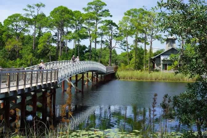 The Birdhouse In Luxury Watercolor Brand New 6 Seat Golf Cart Villa Santa Rosa Beach Ngoại thất bức ảnh